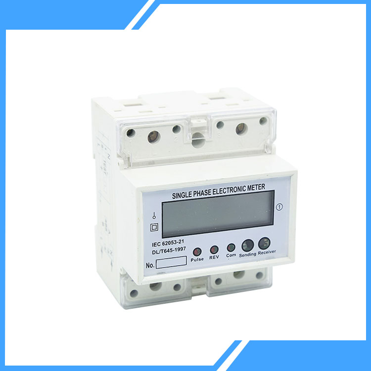 Din Rail Тип Электрический Двунаправленный Счетчик Энергии